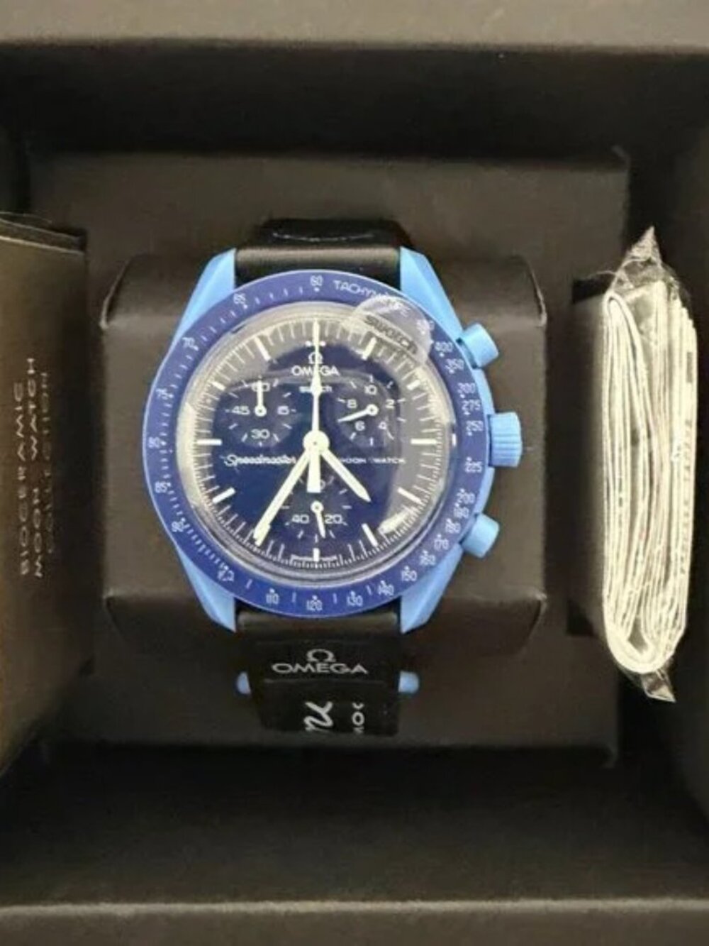 🌟Swatch x Omega MoonSwatch Mission to Neptune Watch